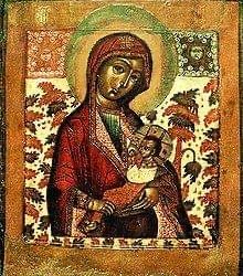 სასწაულმოქმედი ხატი ათონზე, რომელიც „ძუძუსმაწოვებლის“ სახელითაა ცნობილი