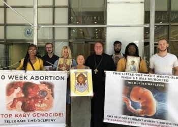 ამერიკის მართლმადიდებელმა ეკლესიამ ნიუ-იორკში აბორტის წინააღმდეგ პარაკლისი აღავლინა