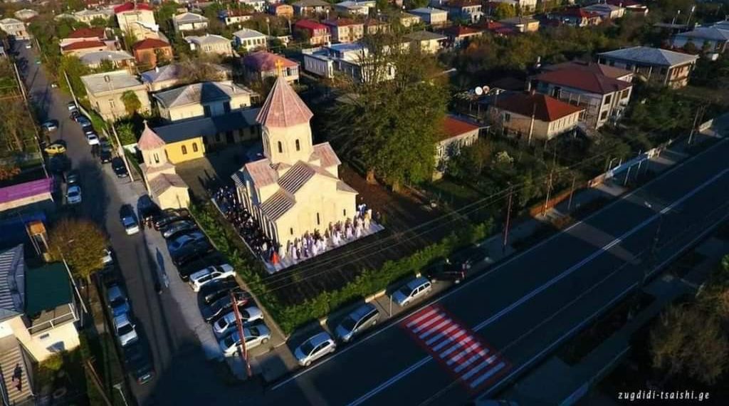 ზუგდიდისა და ცაიშის ეპარქიაში ახალი ტაძარი გაიხსნა