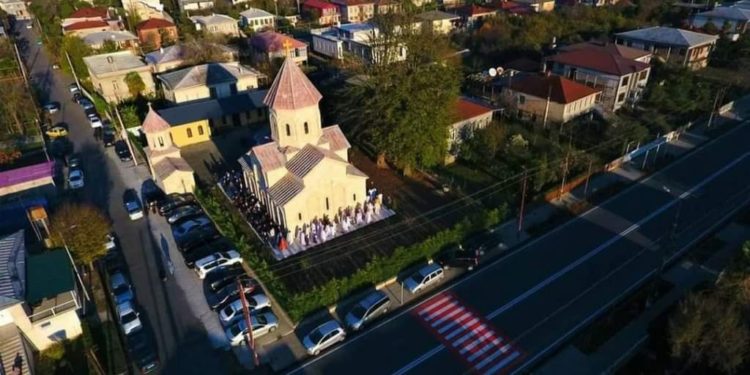 ზუგდიდისა და ცაიშის ეპარქიაში ახალი ტაძარი გაიხსნა