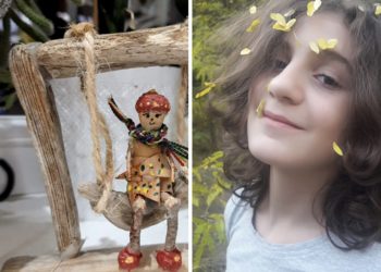 11 წლის გოგონას შემოქმედებითი ნიჭი და საკუთარი შემოსავლის წყარო