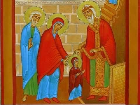 4 დეკემბერს მართლმადიდებლური ეკლესია ყოვლაწმინდა ღვთისმშობლის ტაძრად მიყვანებას აღნიშნავს