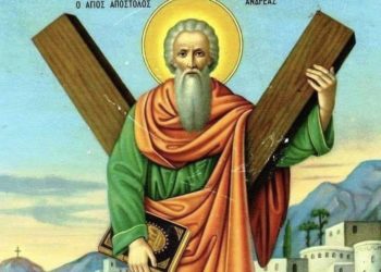 13 დეკემბერი ანდრია პირველწოდებულის ხსენების დღეა