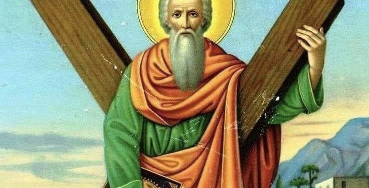 13 დეკემბერი ანდრია პირველწოდებულის ხსენების დღეა