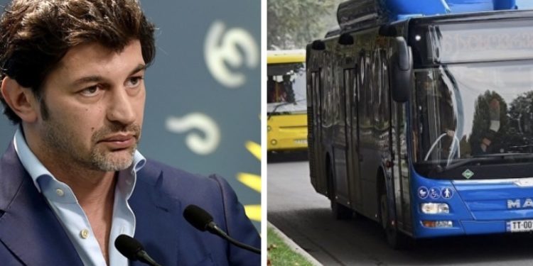 თბილისში ტრანსპორტით ერთჯერადი მგზავრობა 1 ლარი ხდება