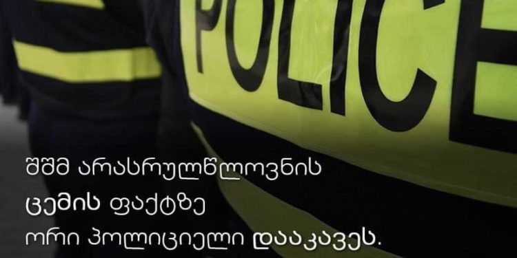 მეტროს სადგურ „ისანში“ შშმ პირზე ძალადობის საქმეზე ორი პოლიციელი დააკავეს