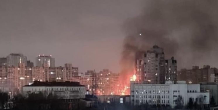 “სასწრაფოდ თავშესაფარში!” – ოკუპანტებმა კიევზე შეტევა დაიწყეს