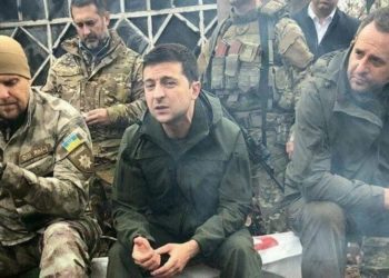 “ჩვენს სამხედროებს, რომლებსაც ხელში იარაღი უკავიათ თვეში 100 000 გრივნას გადავუხდით, რათა მათ ზუსტად იცოდნენ, რომ ქვეყანა მათი მადლიერია” – ზელენსკი