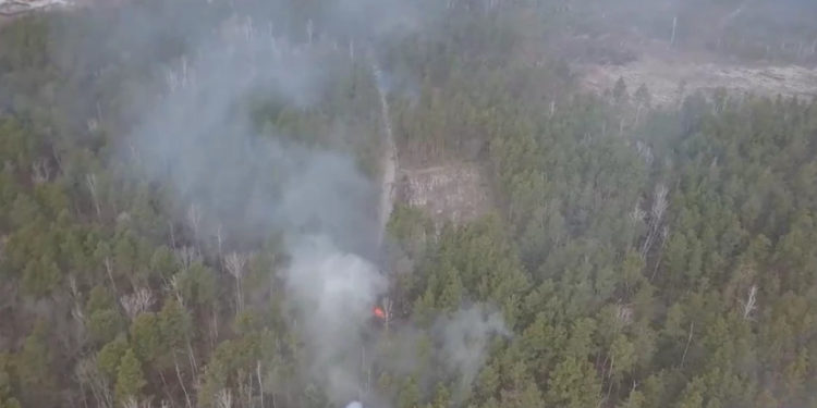 კიევის მიმდებარედ რუსული საოკუპაციო ძალების კოლონა განადგურდა