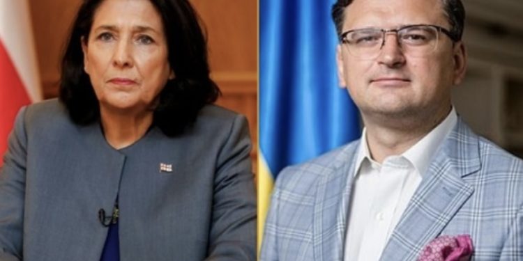 საქართველო და უკრაინა ერთად – უკრაინის საგარეო ზურაბიშვილს 