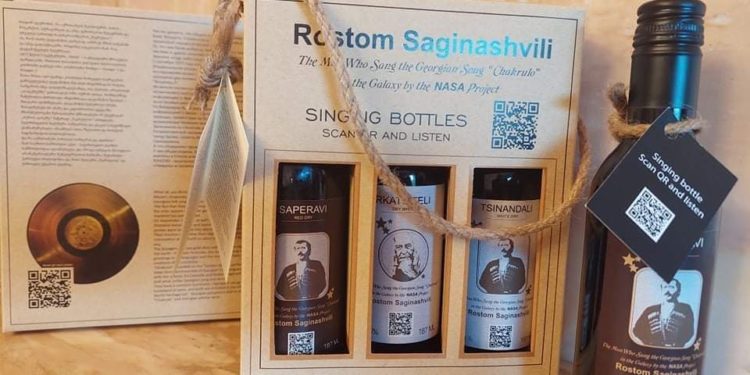 დედამიწის ხმა კოსმოსში – “ჩაკრულოს” მომღერალი ბოთლების ნაკრები