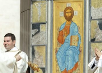 რომის პაპმა აღდგომას ტრადიცილად ქართულ ხატთან ილოცა 