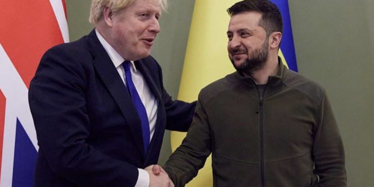 ბორის ჯონსონი კიევში ჩავიდა 