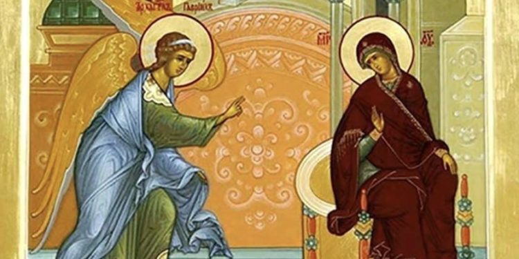 7 აპრილს მართლმადიდებლური ეკლესია ყოვლაწმინდა ღვთისმშობლის ხარების ბრწყინვალე დღესასწაულს აღნიშნავს