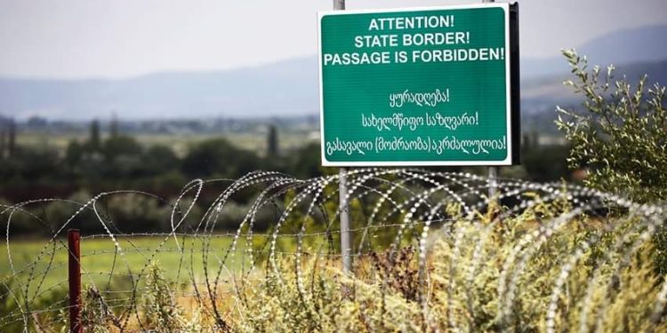 რუსეთმა საქართველოს საჰაერო სივრცე დაარღვია, საოკუპაციო ხაზთან კი ახალ მავთულხლართებს ავლებენ