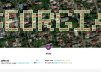 უცნობმა პირმა დედამიწის ვირტუალურ რეპლიკაში აფხაზეთის ტერიტორია იყიდა და ქართული დროშებით GEORGIA ასახა 