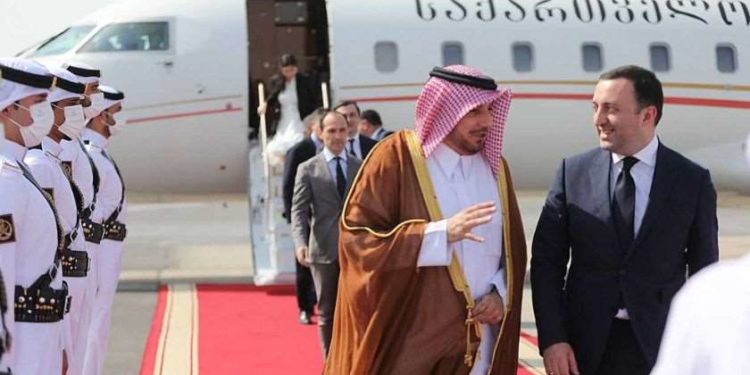 ირაკლი ღარიბაშვილის ვიზიტი ყატარის სახელმწიფოში დაიწყო