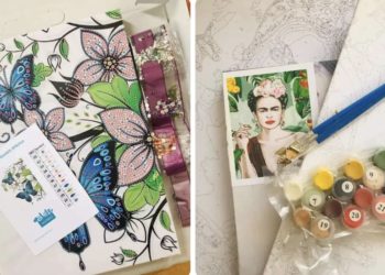 ციფრებით ხატვა, ალმასების მოზაიკა – განსატვირთი პროდუქტები “მშვიდი”-სგან