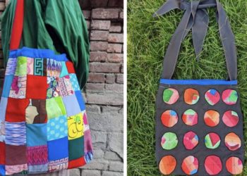 ჩანთები, რომლებიც პატარა ნაჭრების ერთმანეთზე გადაკერებით იქმნება  – “პლუმპი”