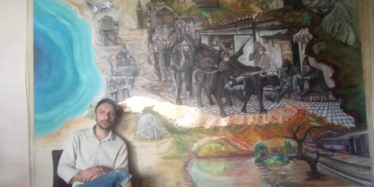 პატიმრობის ათი წლის შემდგომ დაწყებული მხატვრობა – გოგი აბაშიძის პერსონა