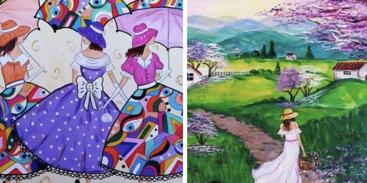 “ჩემი ნახატები ძალიან მრავალფეროვანია და ხალისიანი, ცოცხალი ფერებით” – დიანა დიდია