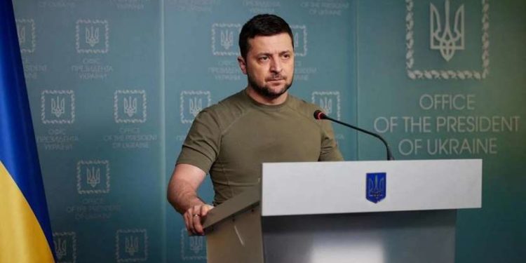 ზელენსკი: მტერს გამბედაობა არ ჰყოფნის დამარცხება აღიაროს და უკრაინის მიწა დატოვოს