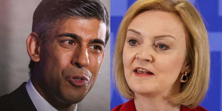 დიდი ბრიტანეთის პრემიერობისთვის რიში სუნაკი და ლიზ ტრასი იბრძოლებენ