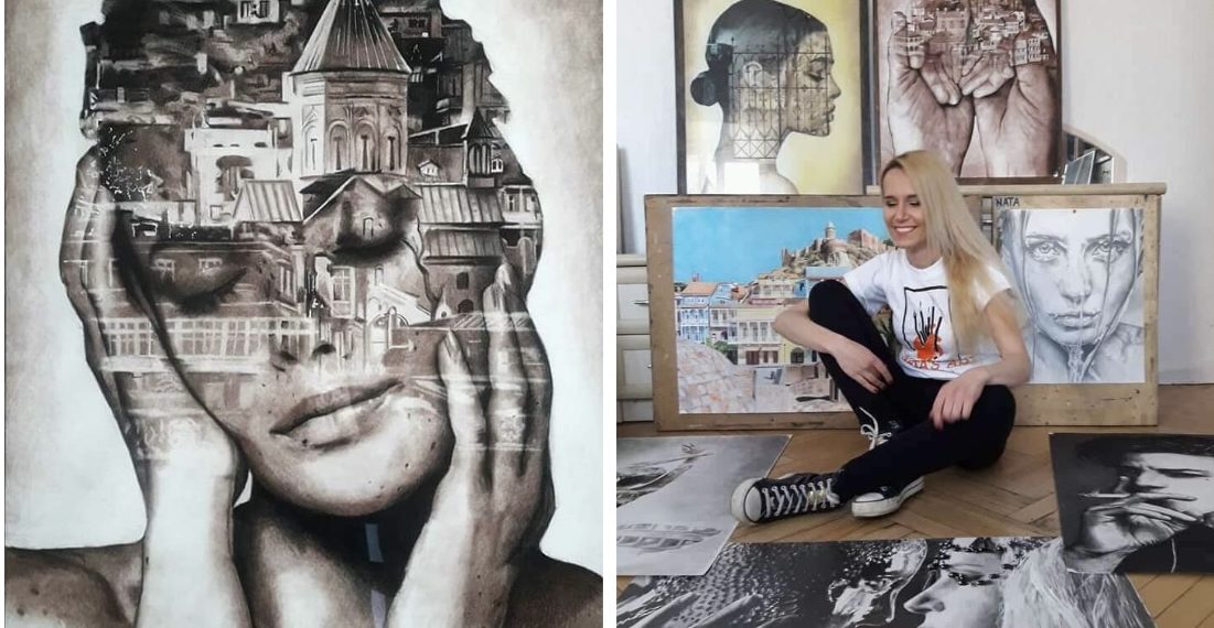“ჩემს ნახატებს აერთიანებს დუმილი” – ნატალია კუცია