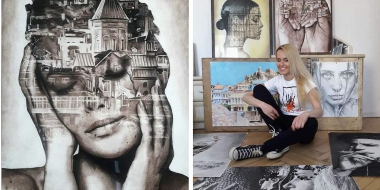 “ჩემს ნახატებს აერთიანებს დუმილი” – ნატალია კუცია