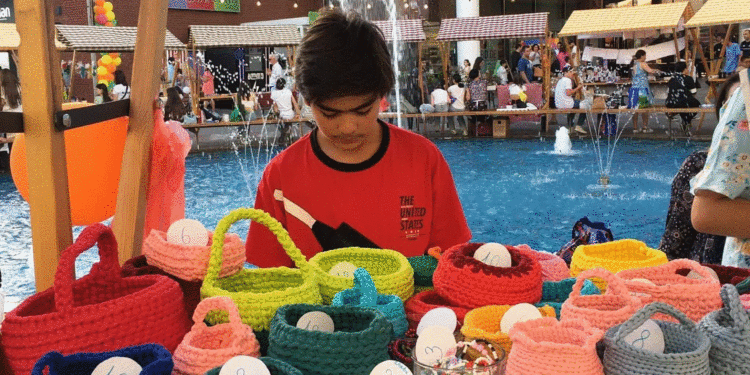 თემო ხუჭუა – 12 წლის ხელოვანი, რომელიც ხელნაკეთ კალათებს ამზადებს