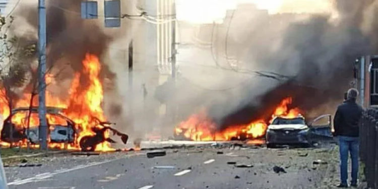 აფეთქებები კიევში – არიან დაღუპულები და დაშავებულები