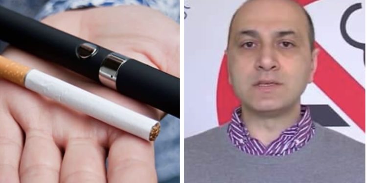 “ელ.სიგარეტში ნიკოტინი გვხვდება თხევადი სახით და მასზე დამოკიდებულება სერიოზულია” – გიორგი ბახტურიძე