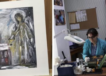 „ძალიან ბევრს ვუყურებ ხატვის შემდგომ ჩემს ნამუშევარს, კრიტიკული ვარ“ – ესმა ტყებუჩავა 