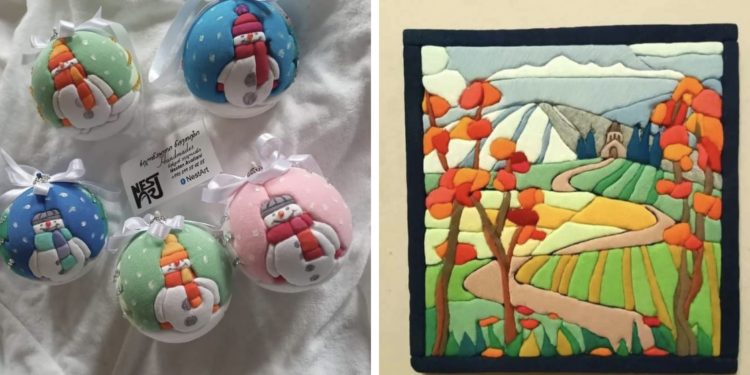 დეკორაციები, რომლებიც იაპონური ტექნიკით იქმნება – ნესტან ავალიანის ნამუშევრები