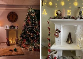 ხელნაკეთი ბუხრები საახალწლო განწყობისთვის – ქრისტინა მავროპულოს ნამუშევრები