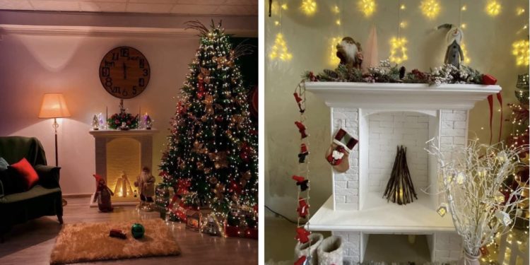 ხელნაკეთი ბუხრები საახალწლო განწყობისთვის – ქრისტინა მავროპულოს ნამუშევრები