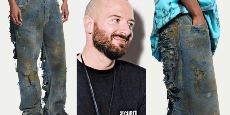 დემნა გვასალიას შექმნილი ჯინსის შარვალი განსაკუთრეგული პოპულარობით სარგებლობს