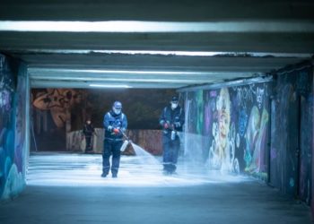 დედაქალაქში ყოველდღიური მორეცხვის სამუშაოები დაიწყო – თბილისის მერია