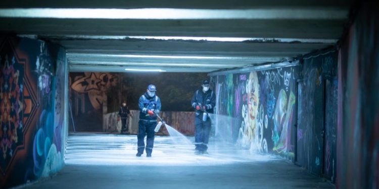 დედაქალაქში ყოველდღიური მორეცხვის სამუშაოები დაიწყო – თბილისის მერია