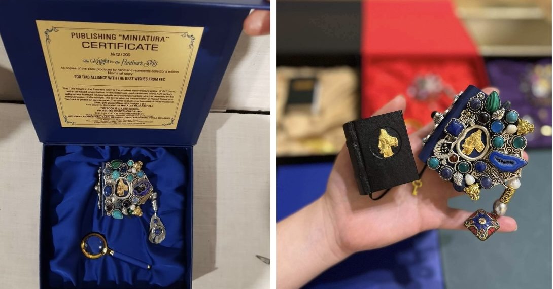 “მინიატურა” – გამომცემლობა, რომელიც ცნობილი წიგნების უმცირეს ვერსიებს ქმნის 