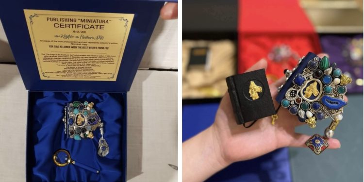 “მინიატურა” – გამომცემლობა, რომელიც ცნობილი წიგნების უმცირეს ვერსიებს ქმნის