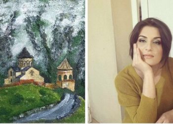 „ფერწერაში დაფხვნილი მარმარილოს  გამოყენების ინოვაციური ტექნიკა შევიმუშავე“ – თამუნა საჯაია