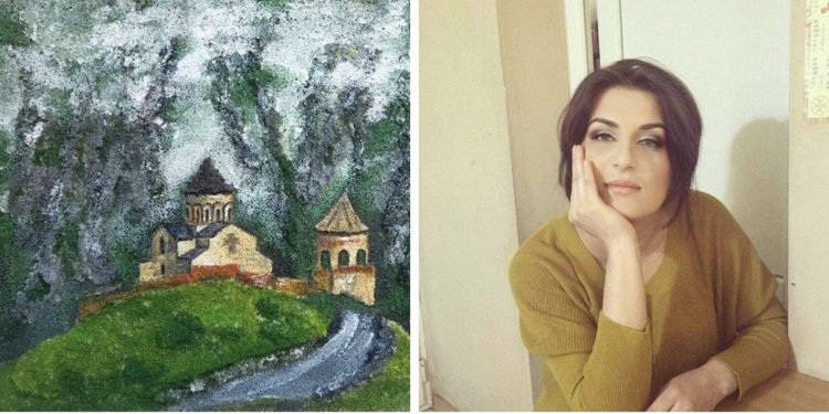 „ფერწერაში დაფხვნილი მარმარილოს  გამოყენების ინოვაციური ტექნიკა შევიმუშავე“ – თამუნა საჯაია