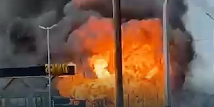 თერჯოლა-ზესტაფონის გზაზე ძლიერი აფეთქება მოხდა