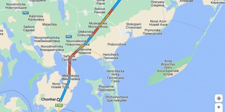 მედია: რუსი ტურისტები ყირიმიდან გაქცევას ცდილობენ… საცობი უკვე 25 კმ-ია