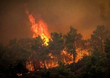 ძლიერი ხანძრები საბერძნეთში – საელჩო საქართველოს მოქალაქეებს მიმართავს