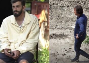 “ეს რა თქვი?!” – მეწყერში მოყოლილი დავით ჯელაძე ირაკლი კობახიძეს მიმართავს