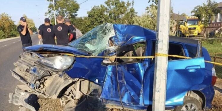 ავარია ხობში – დაშავებულია 5 ადამიან, მათ შორის, არასრულწლოვნებიც