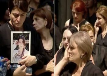 შოვის სტიქიის დროს დაღუპული გვანცა ბუბაშვილი უკანასკნელ გზაზე გააცილეს