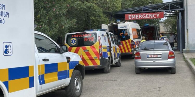 ზუგდიდში ქვეითთა გადასასვლელზე ავტომობილი დედა-შვილს დაეჯახა